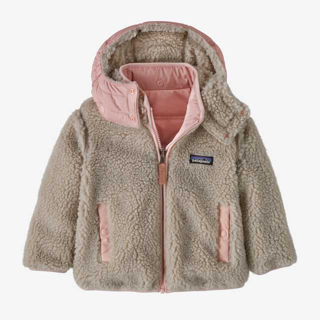 【美品】patagonia フード付きジャケット 3T リバーシブル Patagonia Toddlers' Reversible Tribbles Hoody | TYLER'S