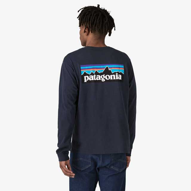 Patagonia Men's P-6 Logo Long Sleeve Tee | TYLER'S