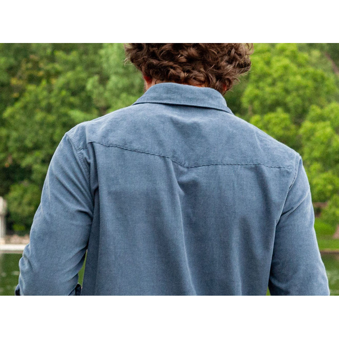 Criquet Men's Corduroy Pearl Snap Shirt | TYLER'S