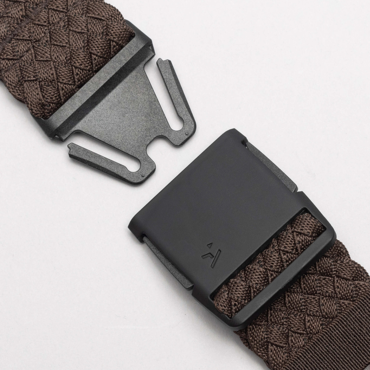 小物 FUTURE ARCHIVE / RHINE STONEBELT BROWN Women's Dark Brown 1.5 Leather Belt | Steel or Brass Horseshoe