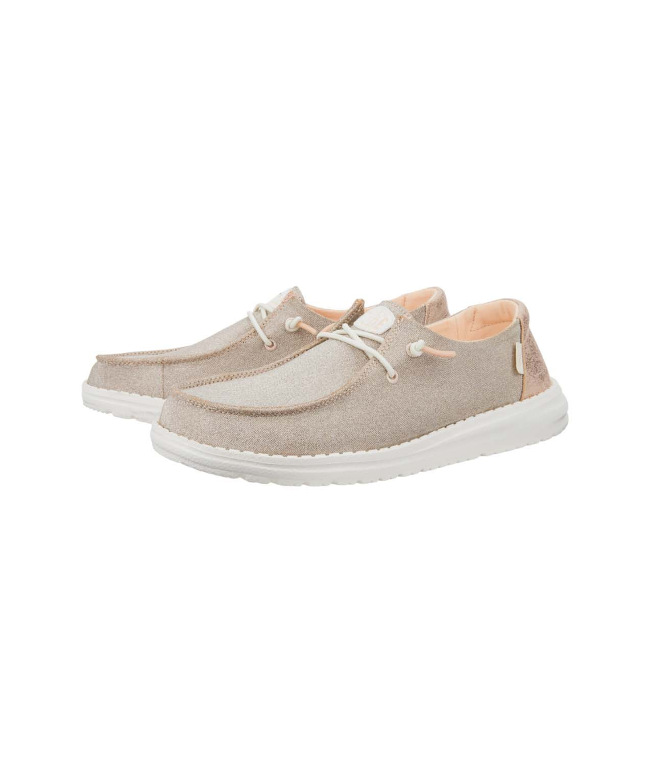 HeyDude Women's Wendy Metallic Sparkle Shoes | TYLER'S