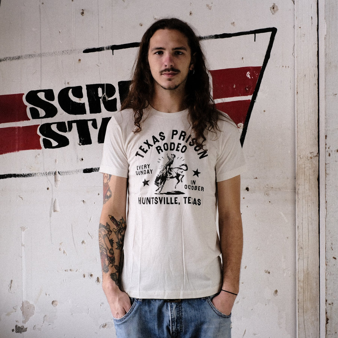 Norman Roscoe Texas Prison Rodeo T-Shirt | TYLER'S