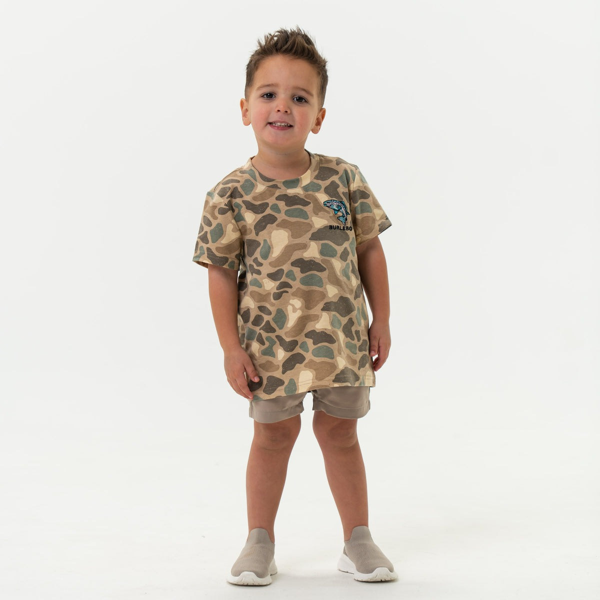 Burlebo Boys' Pintail Camo Tee | TYLER'S