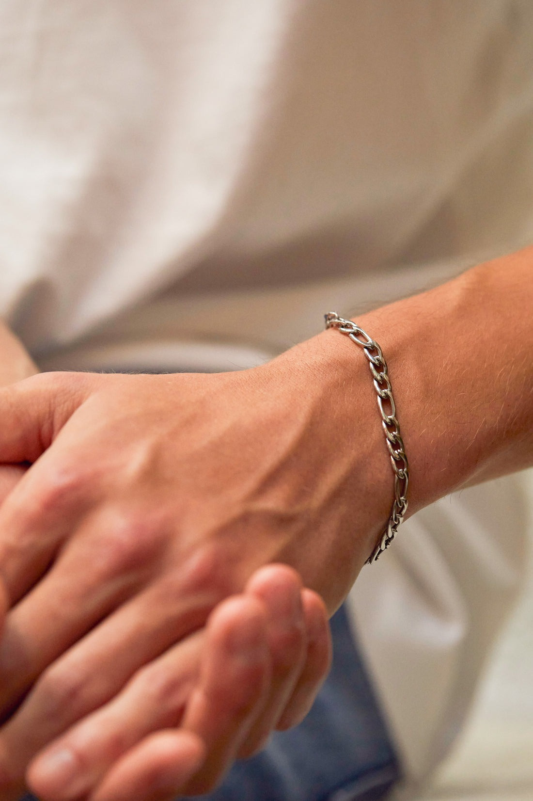 Bartlett London Men's Figaro Chain Bracelet | TYLER'S