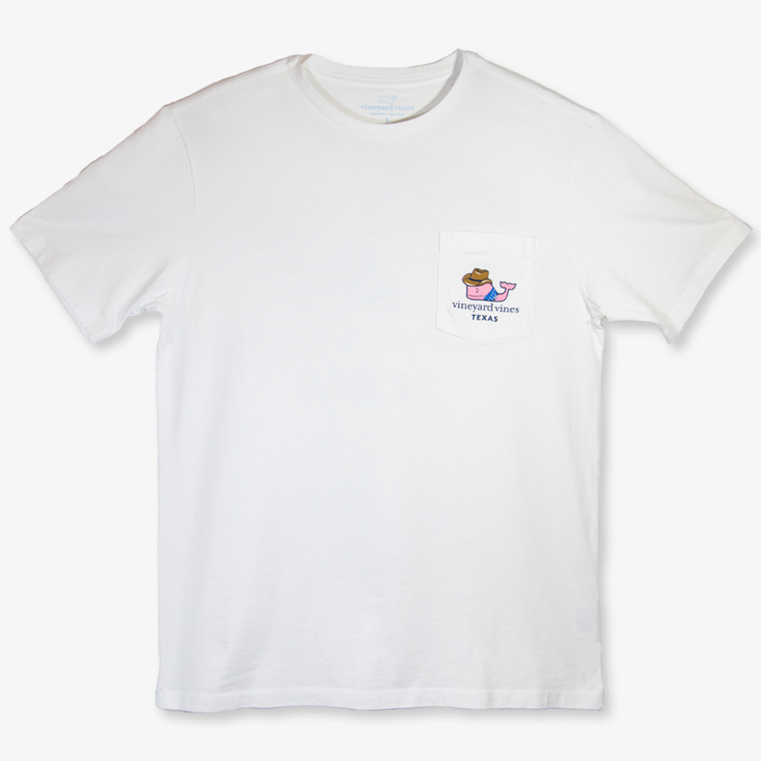 Vineyard Vines Cowboy Whale Tee | TYLER'S