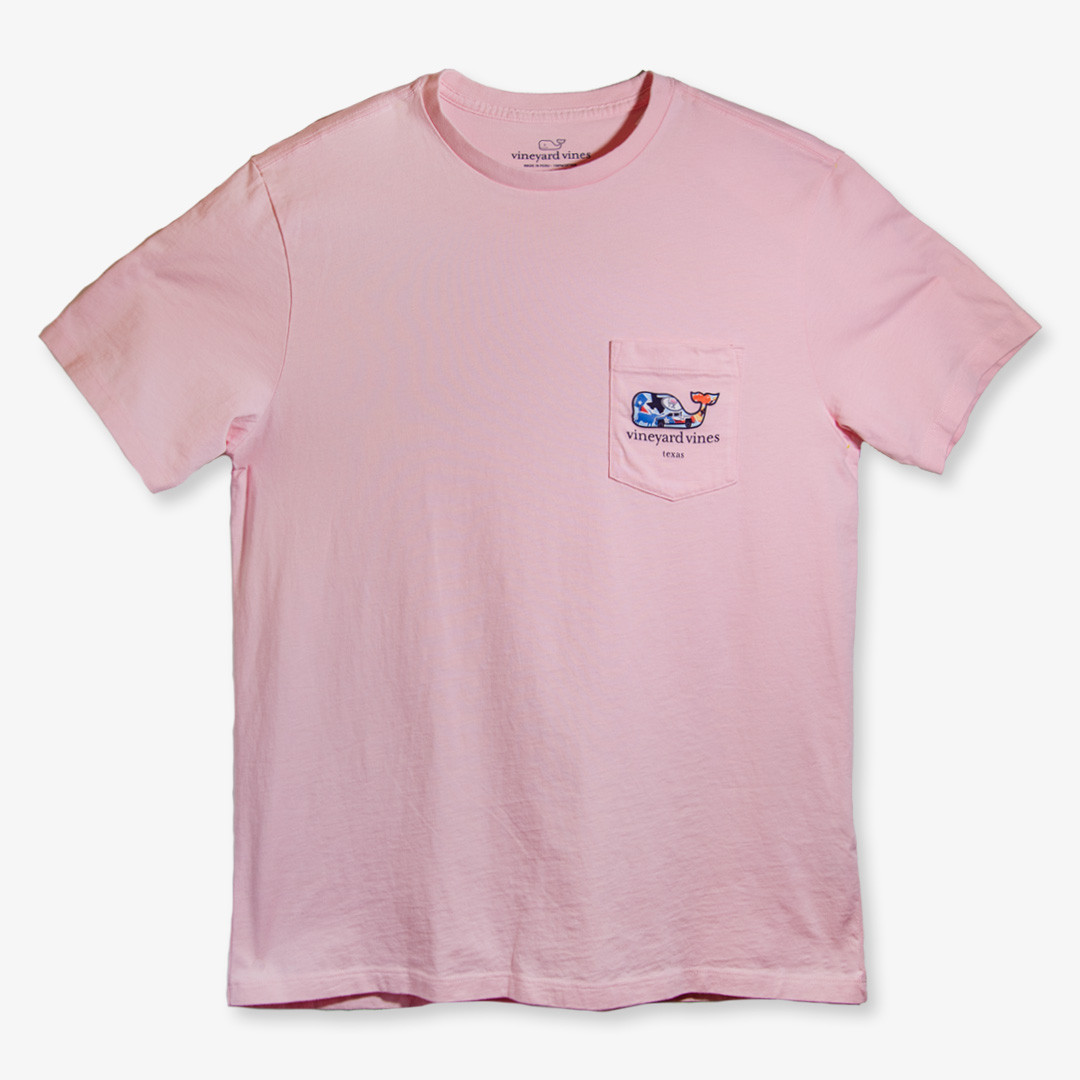Vineyard Vines Sticker Collage Whale Tee | TYLER'S