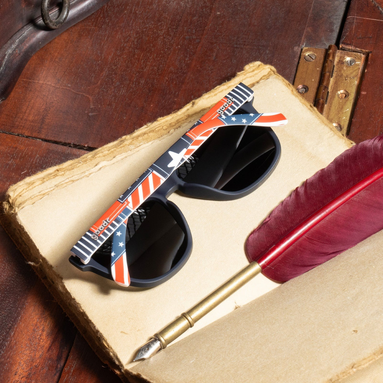 Goodr limited edition sunglasses- class of 1776 patriotic glasses Goodr Running Sunglasses - Limited Edition: 4th of July  main image 4