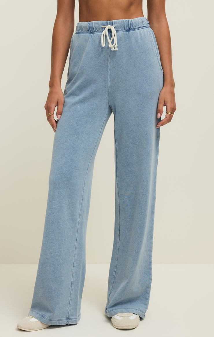 Z Supply Women's Hunter Knit Denim Pants | TYLER'S