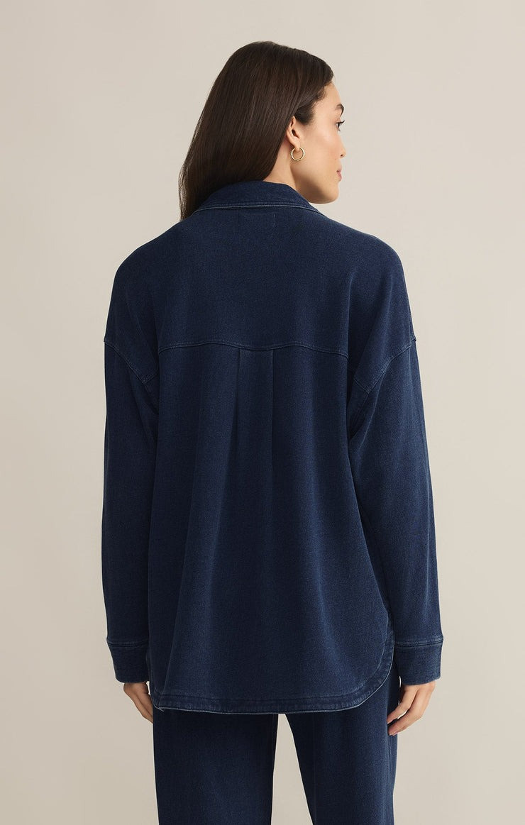 Z Supply Women's All Day Knit Denim Jacket | TYLER'S