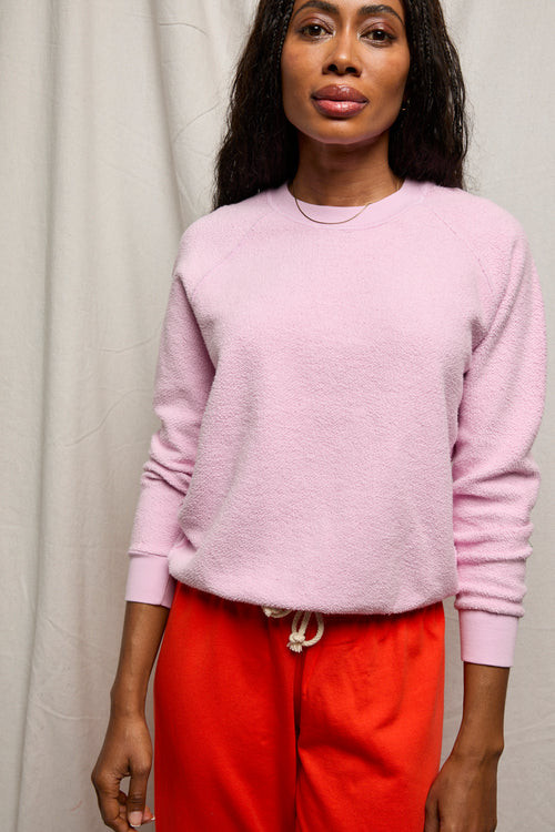 perfectwhitetee Women's Ziggy Fleece Crew | TYLER'S