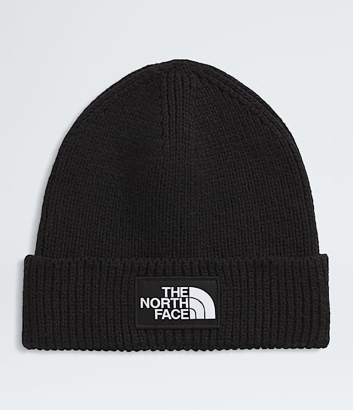 The North Face Logo Box Cuffed Beanie | TYLER'S