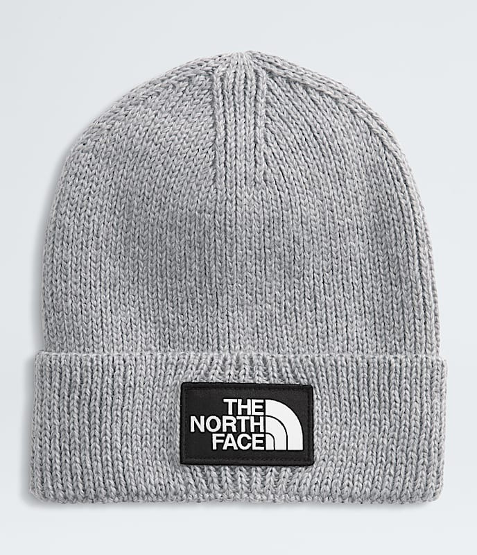 The North Face Logo Box Cuffed Beanie | TYLER'S