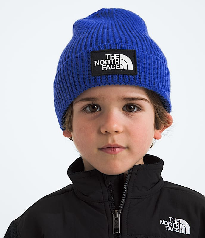 The North Face Kids' Logo Box Cuffed Beanie
