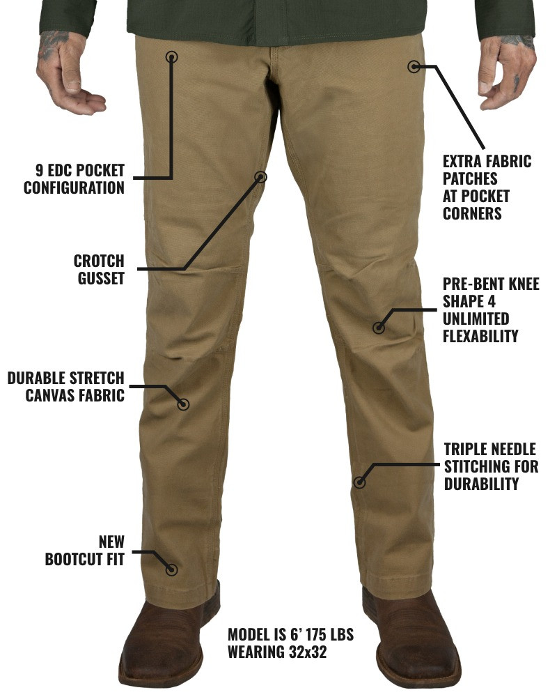 Off The Grid Surplus Trailblazer Boot Cut Pants | TYLER'S