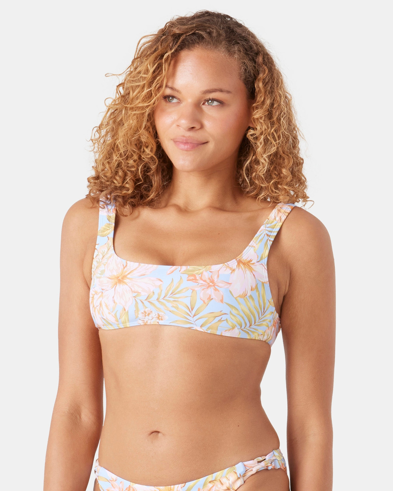 Roxy Women's Tropical Square Neck Bikini Bra | TYLER'S
