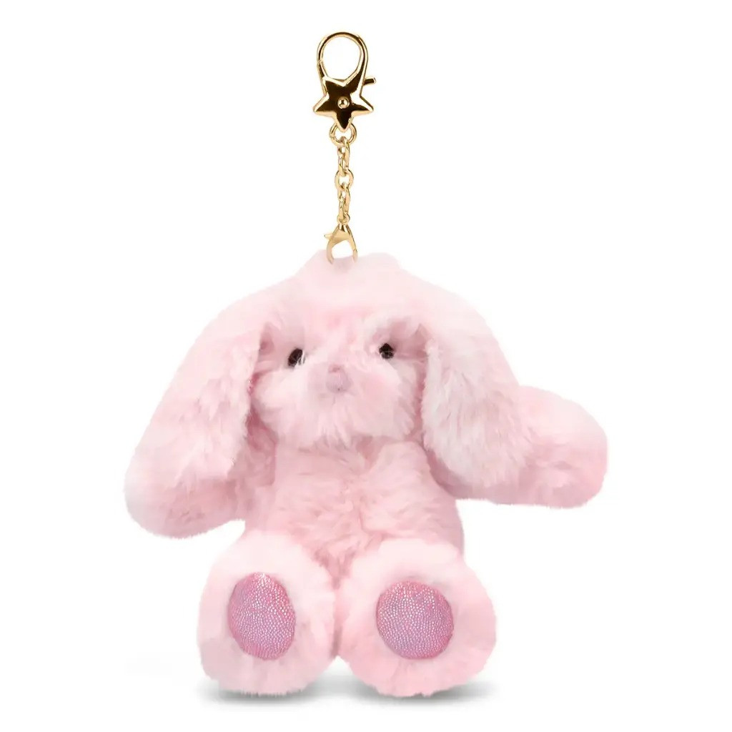 Iscream Pink Bunny Bag Charm Keychain | TYLER'S