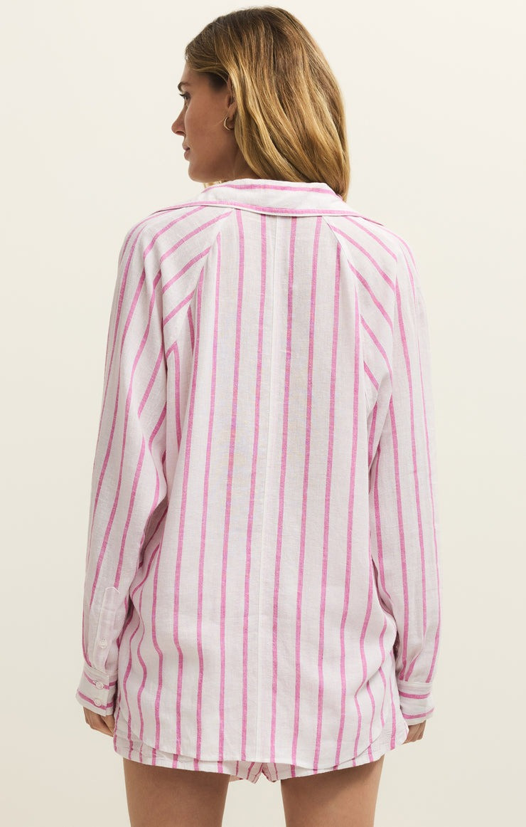 Z Supply Women's The Perfect Linen Striped Top | TYLER'S