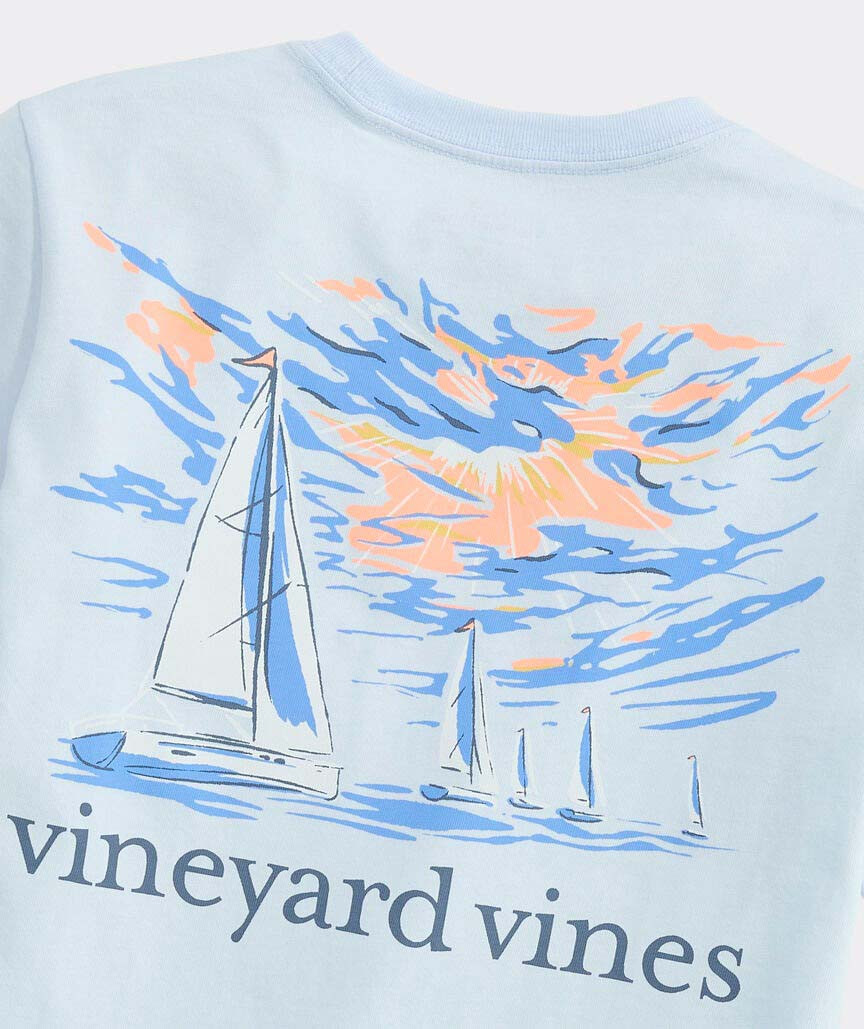 Vineyard Vines Boys' Sunset Regatta Tee | TYLER'S