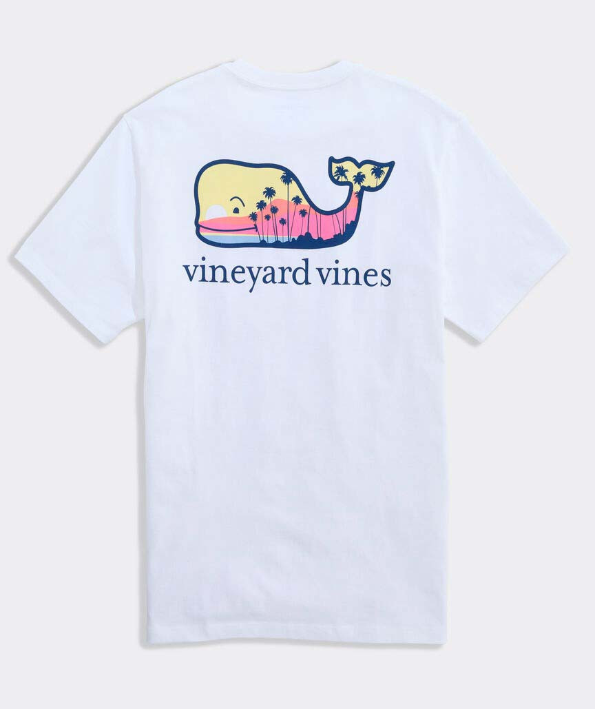 Vineyard Vines Men's Palm Tree Whale Tee | TYLER'S