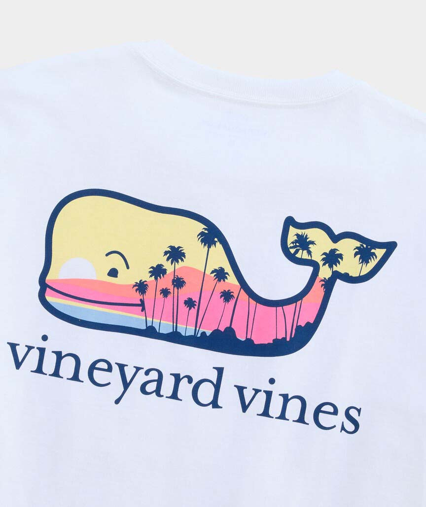 Vineyard Vines Men's Palm Tree Whale Tee | TYLER'S