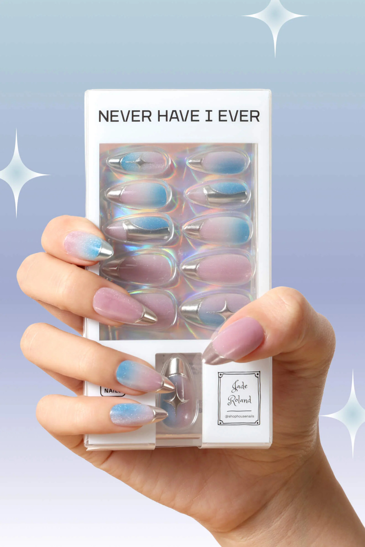 Never Have I Ever Titanium Jelly Nails | TYLER'S
