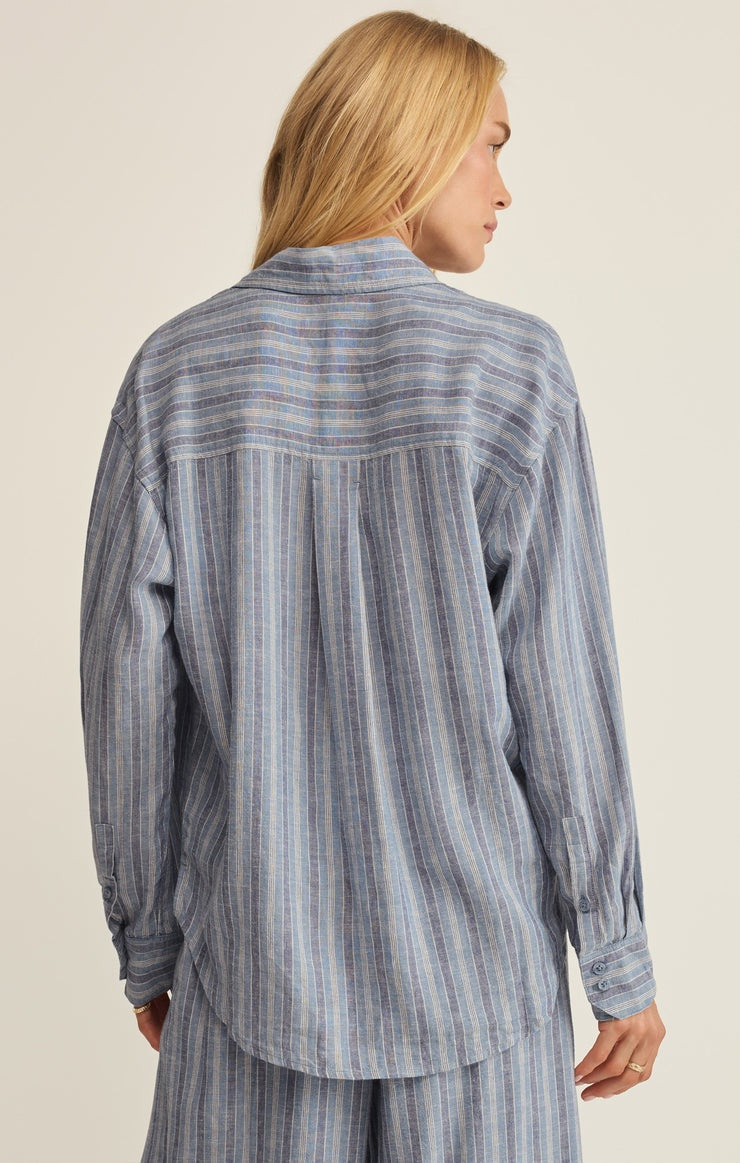 Z Supply Women's Signature Striped Linen Top | TYLER'S
