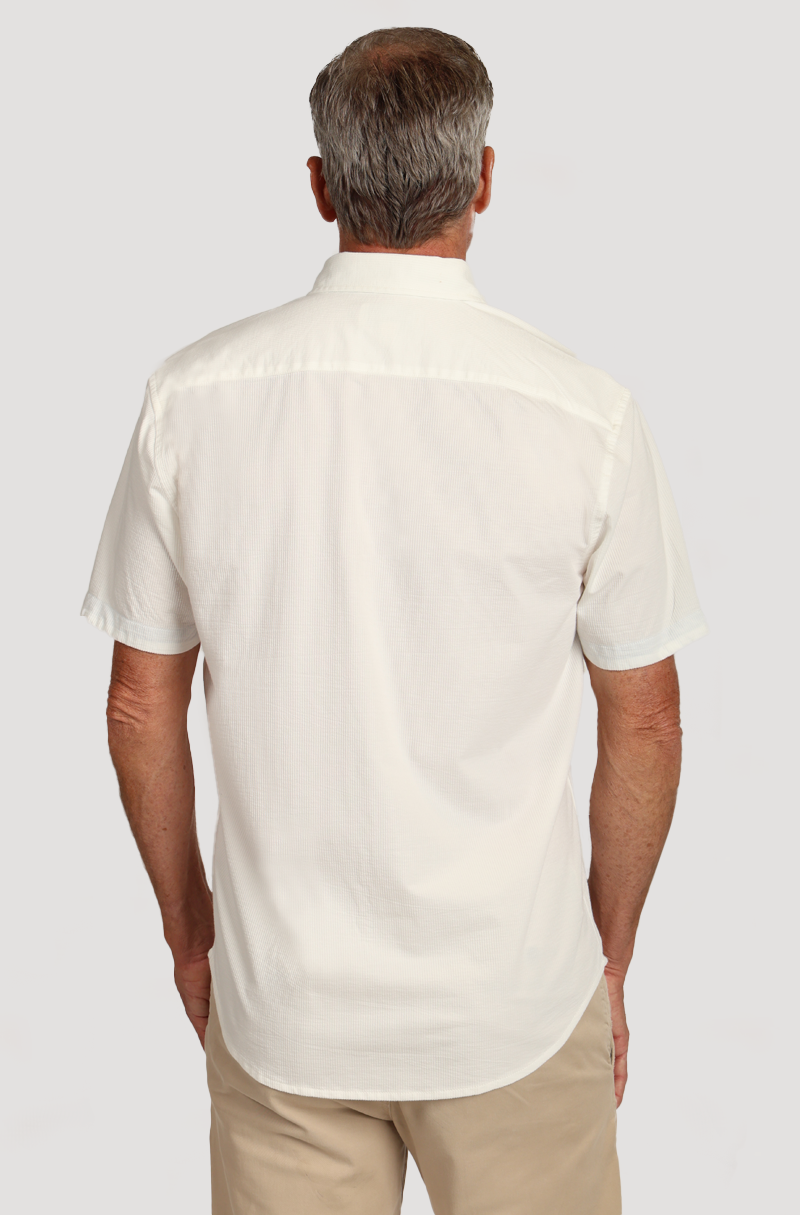 True Grit Men's Seersucker Shirt | TYLER'S