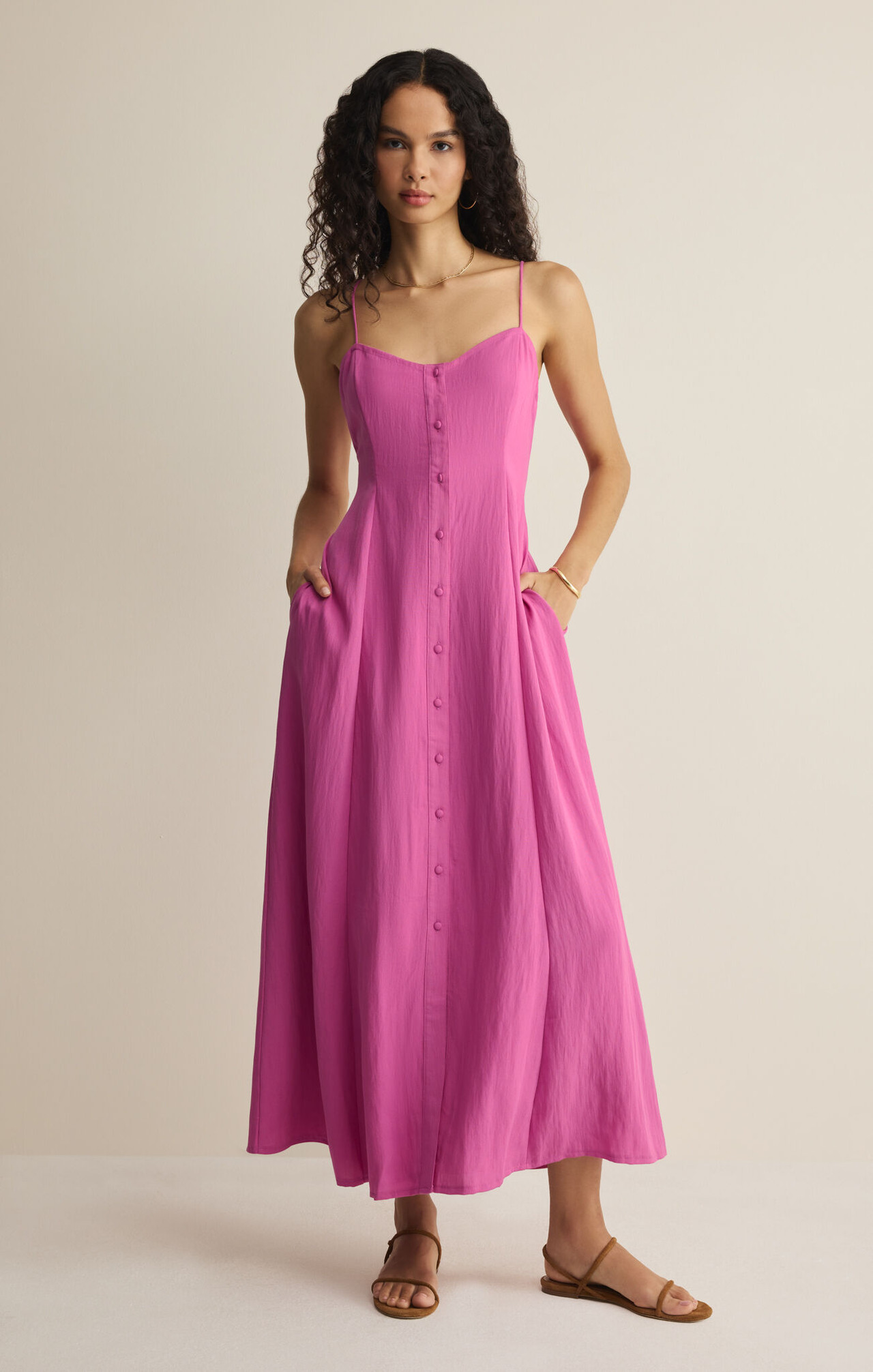 Z Supply Women's Angel Eyes Midi Dress | TYLER'S