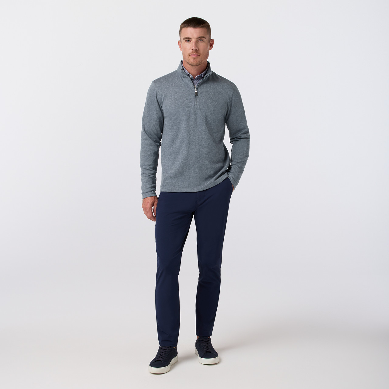 Mizzen+Main Men's KPI Quarter Zip Jacket | TYLER'S