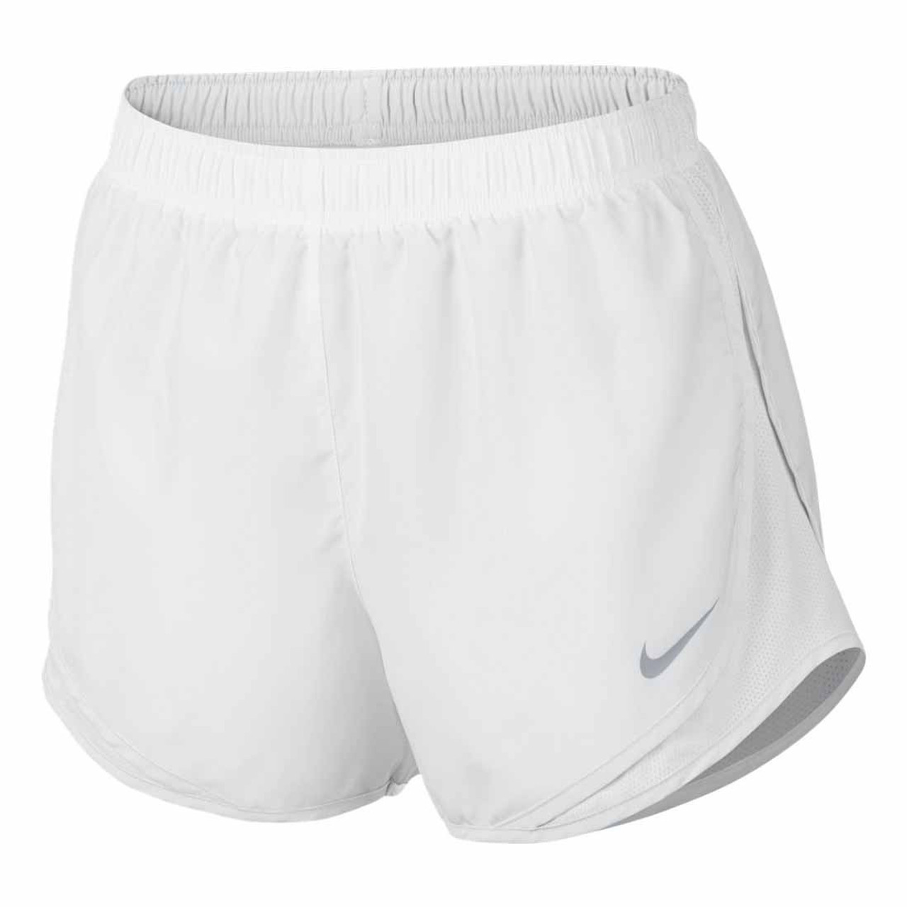white nike womens shorts