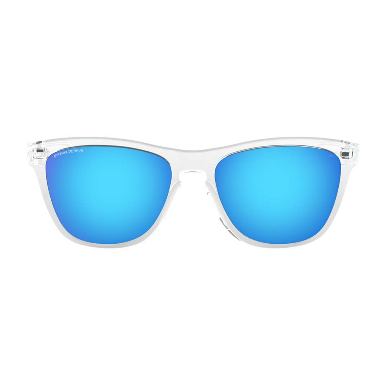 ansøge Kvittering Opfylde Oakley Men's Crystal Clear/ Prizm Sapphire Frogskins Glasses $ 144 | TYLER'S