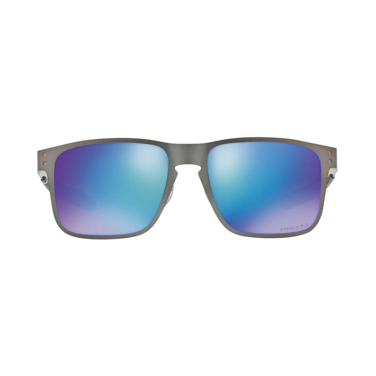 Oakley Men's Matte Gunmetal/ Prizm Sapphire Holbrook Metal Polar Glasses $  242 | TYLER'S