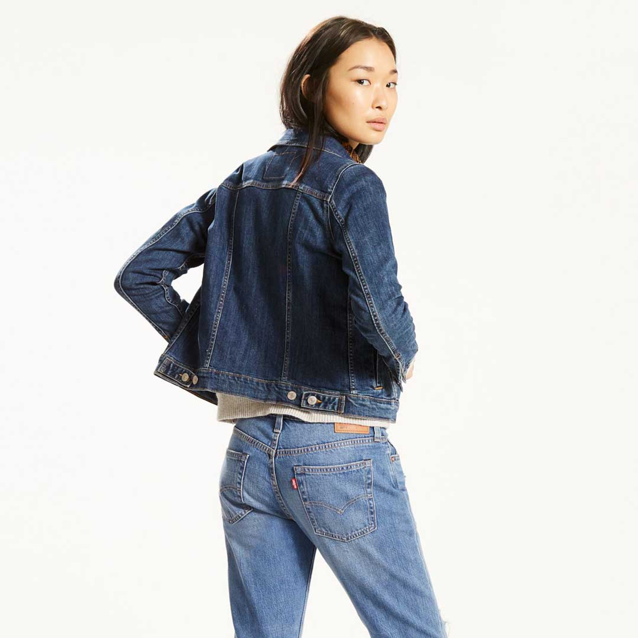 Buy Levi's Women's Red Tab Band Collar Jacket online