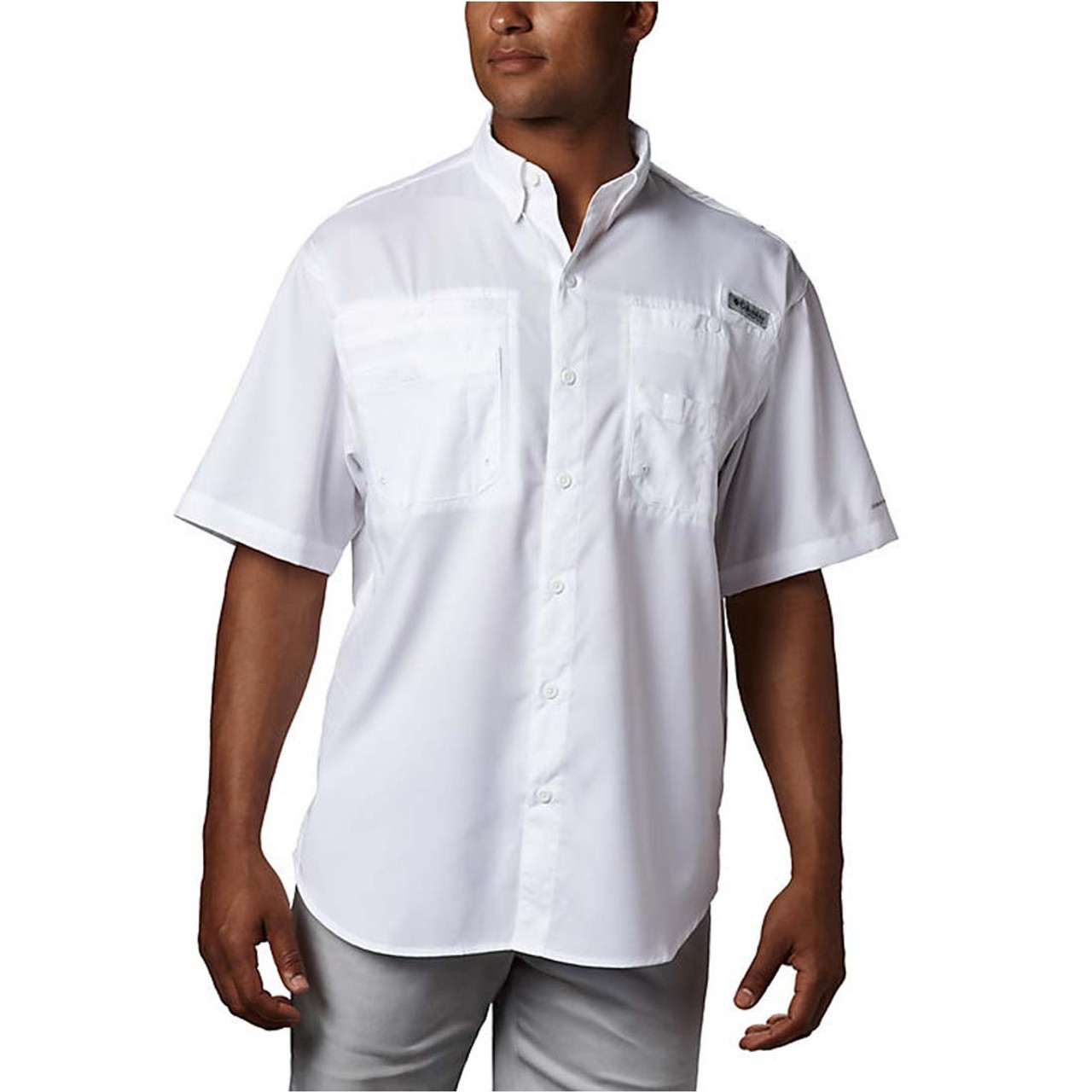 Columbia Men's PFG Tamiami II Shirt - White