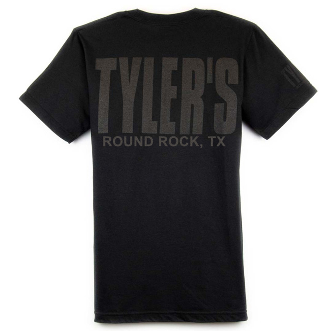 TYLER'S Black/Black Block Tee
