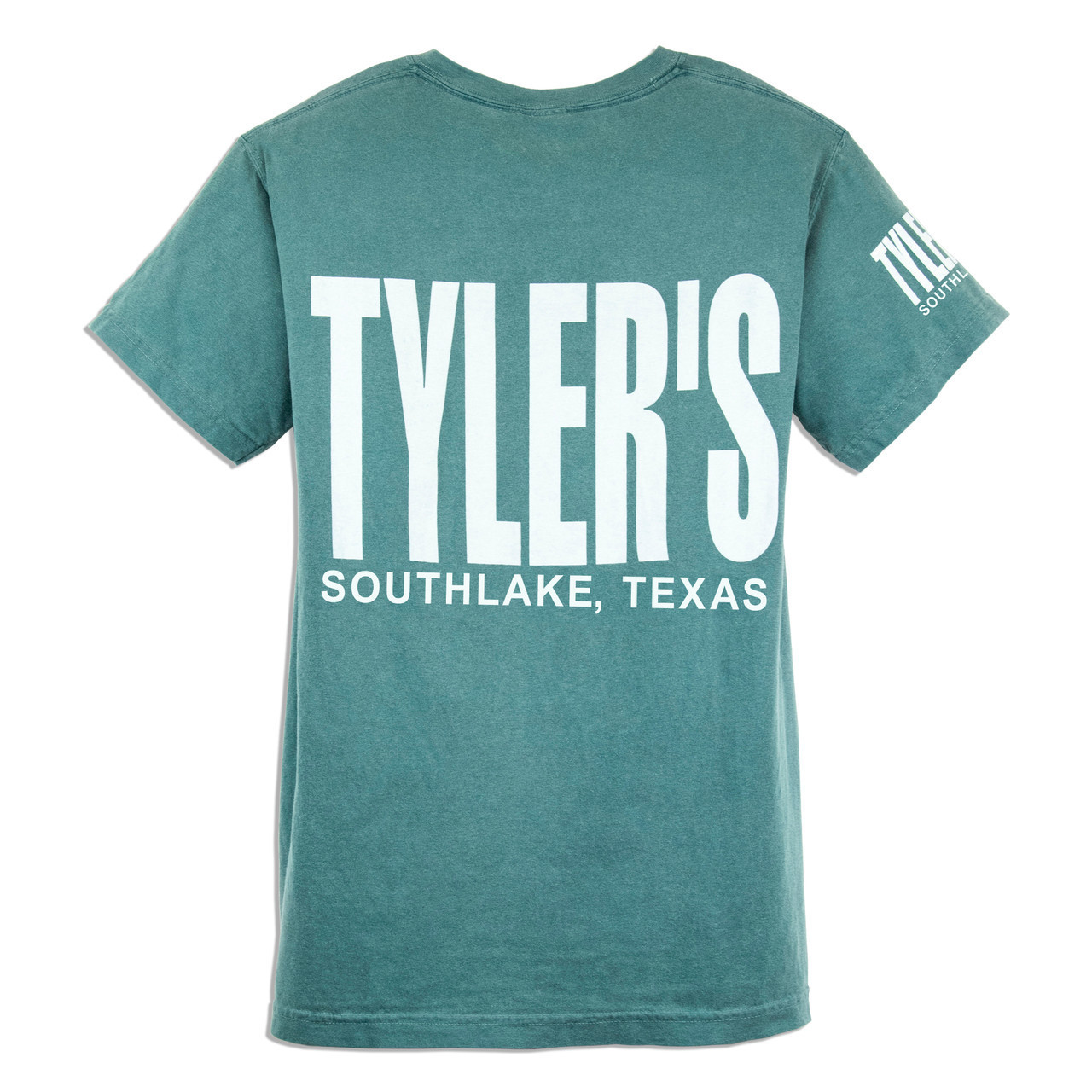 TYLER'S Emerald Comfort Color Pocket Tee