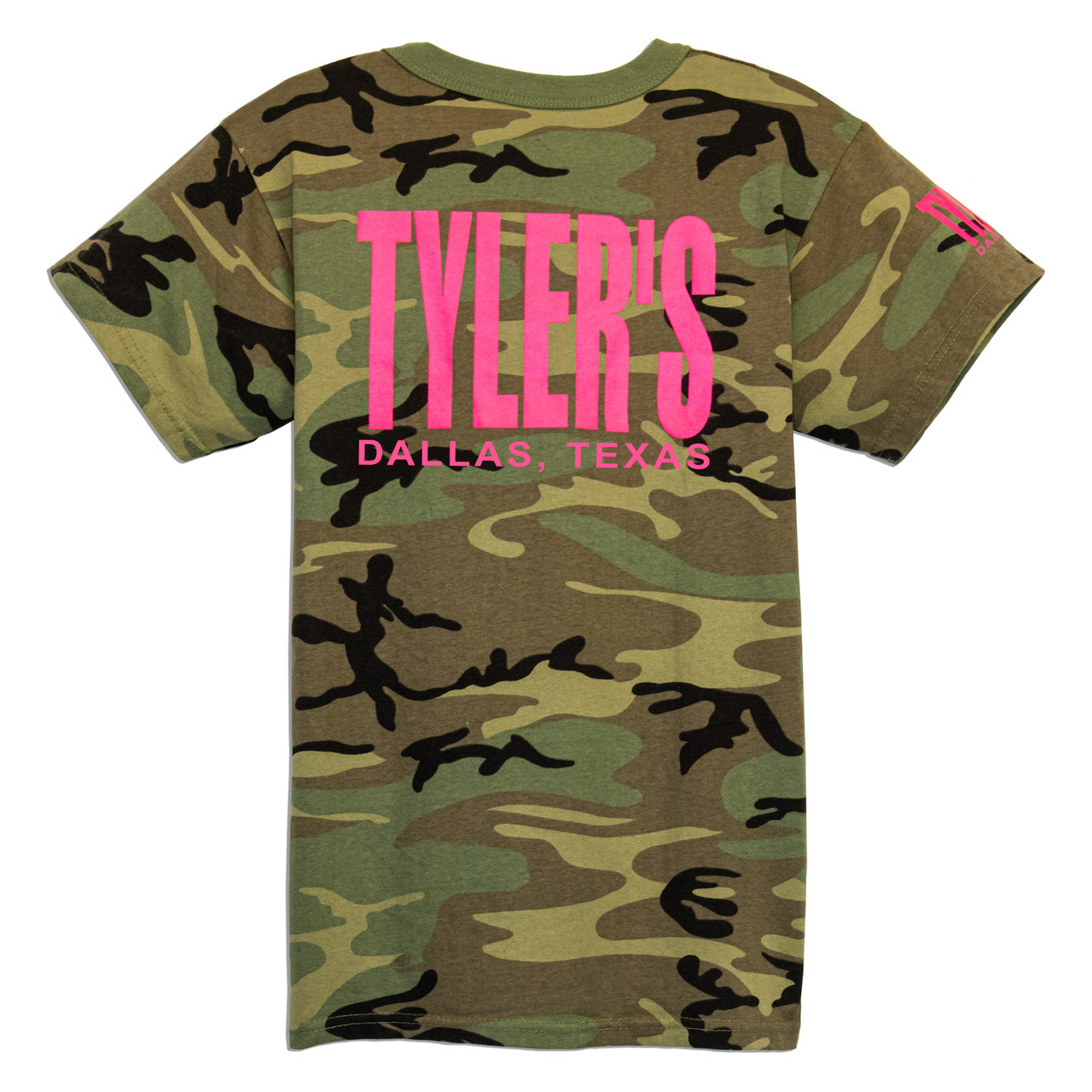 TYLER'S Kids' Camo/Pink Tee | TYLER'S