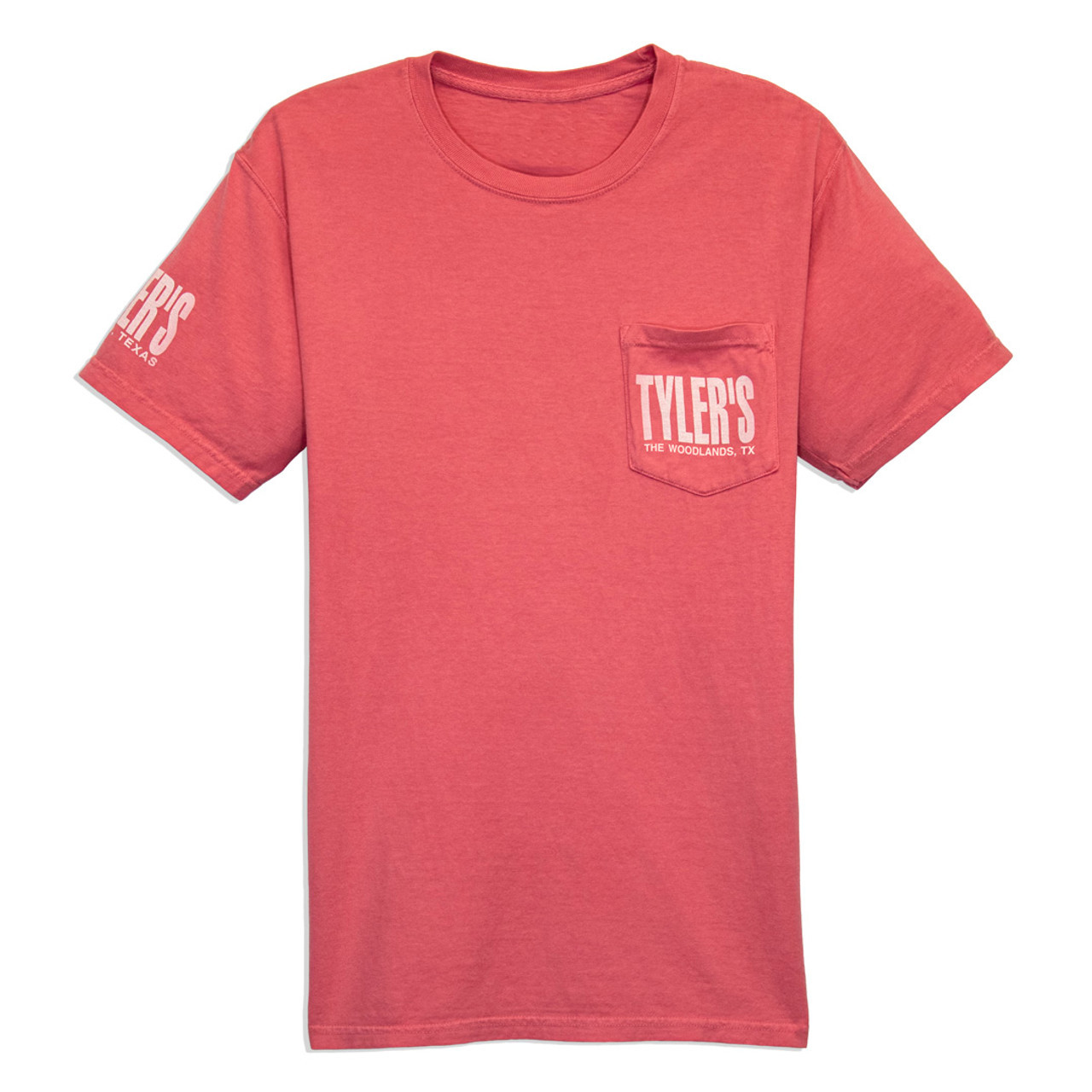 【BUTTER GOODS】INK TEE / CORAL TYLER'S Coral Craze Comfort Wash Pocket Tee | TYLER'S