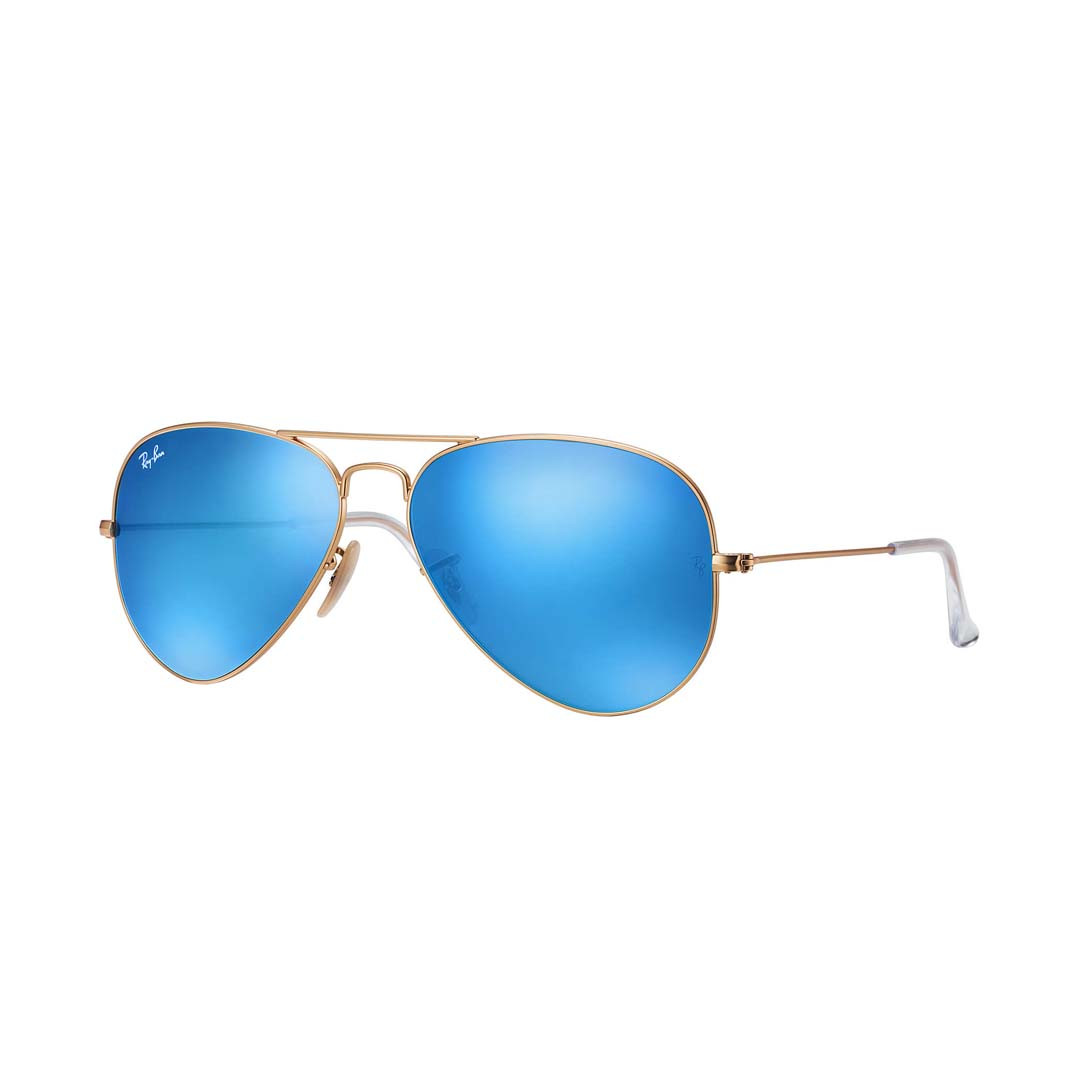Ray-Ban “Aviator Flash Lenses” Sunglasses Ray-Ban Aviator Flash Lenses 55mm Sunglasses – SINGER22 main image 2