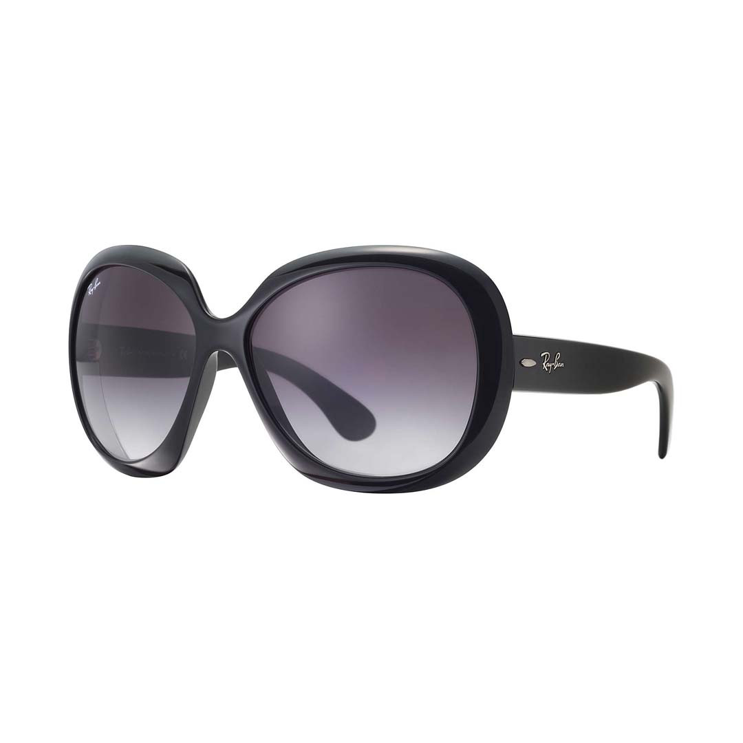 美品レイバン サングラス RB4098 JACKIE OHHII 大型レンズ 黒 Ray-Ban Jackie Ohh II Sunglasses | TYLER'S