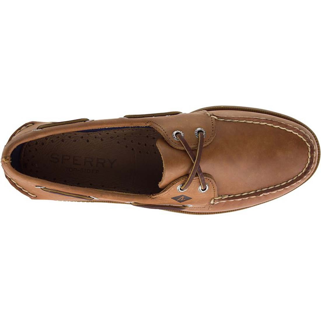 Sperry Men's Authentic Original Leather Boat Shoes Sahara