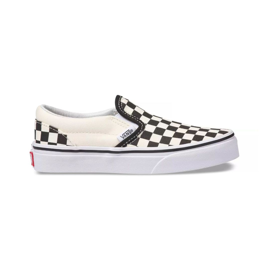 Vans Kids' Classic Checkerboard Slip On Shoes TYLER'S