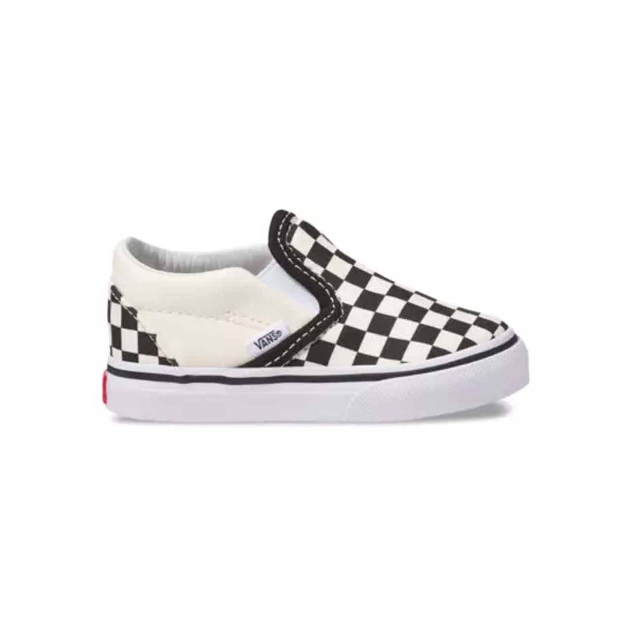 Vans Vans Toddlers' Classic Checkerboard On Shoes Black/Off White Check 34.99 TYLER'S