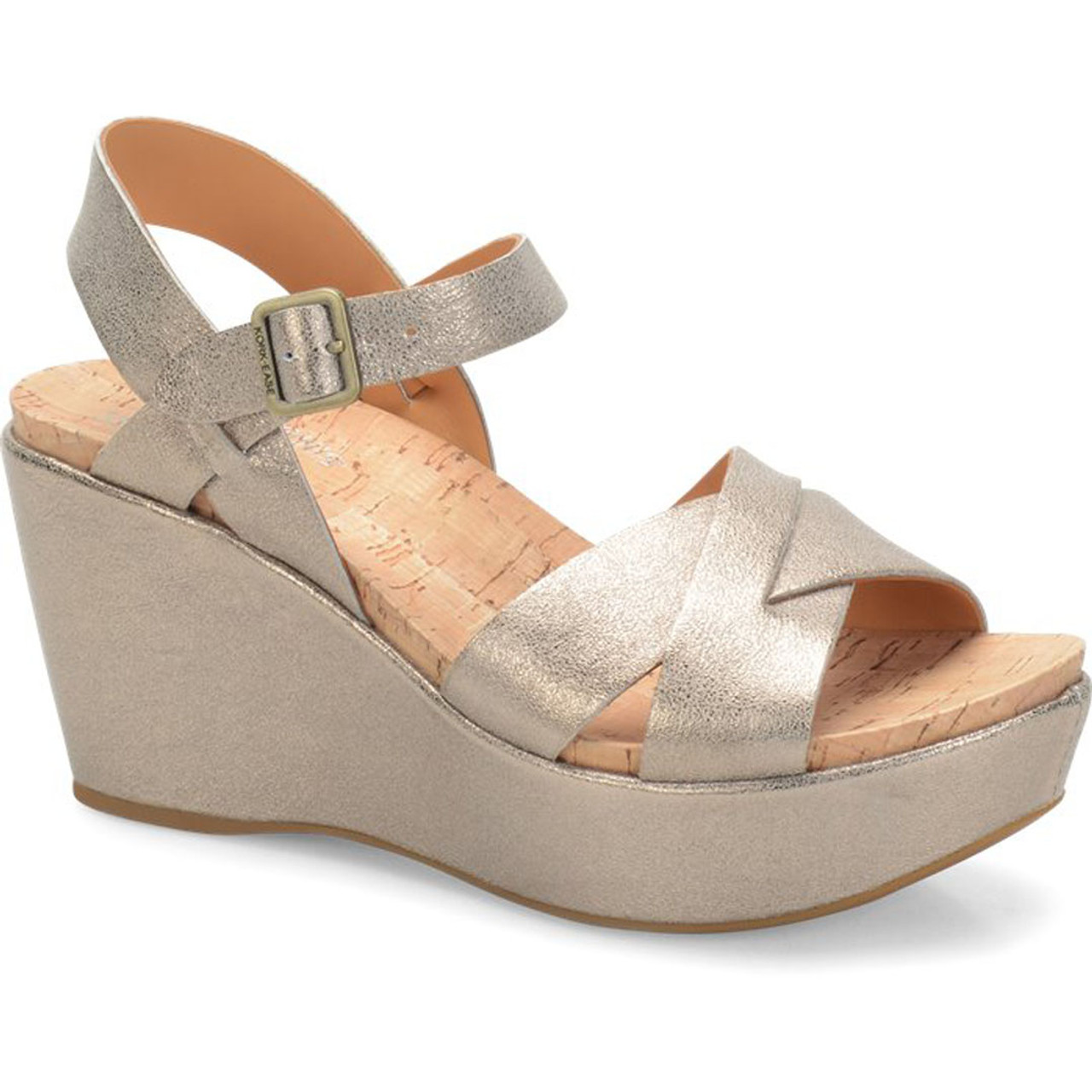 Comfortable PU Sole Wedges with soft insole - Steppings