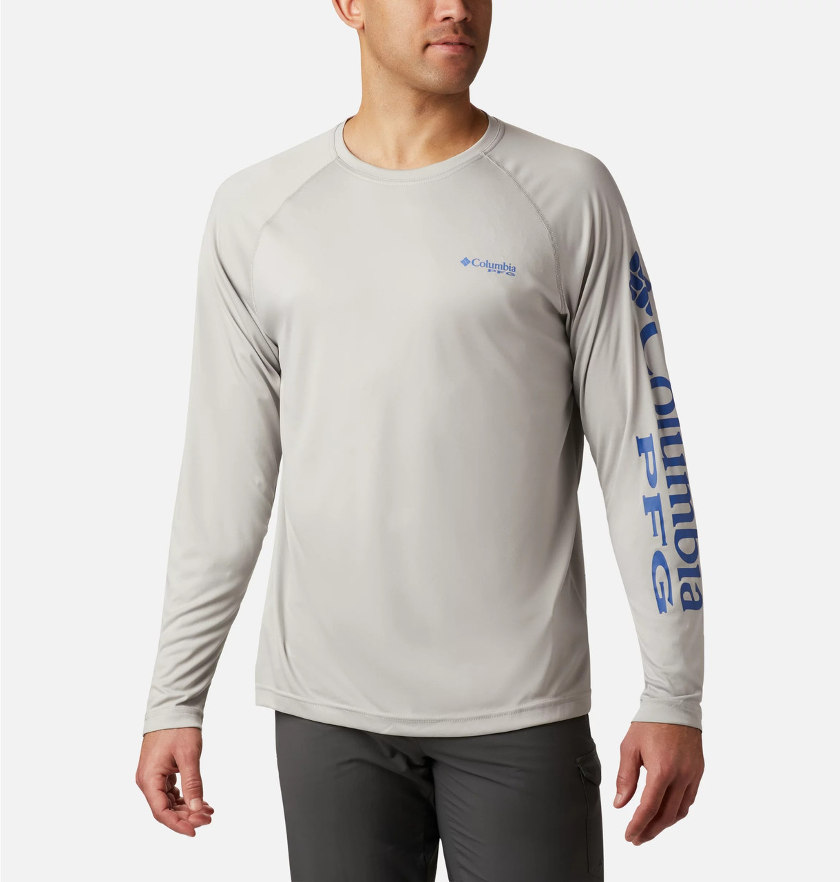 Columbia Men's PFG Terminal Tackle Heather Long Sleeve Tee | TYLER'S