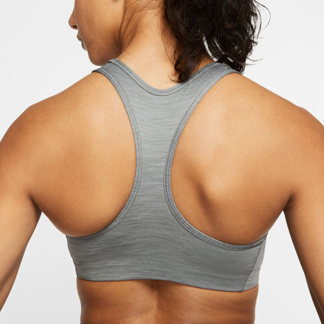 Nike Nike Swoosh Women's Medium-Support Pro Sports Bra - Smoke Grey $ 30 |  TYLER'S