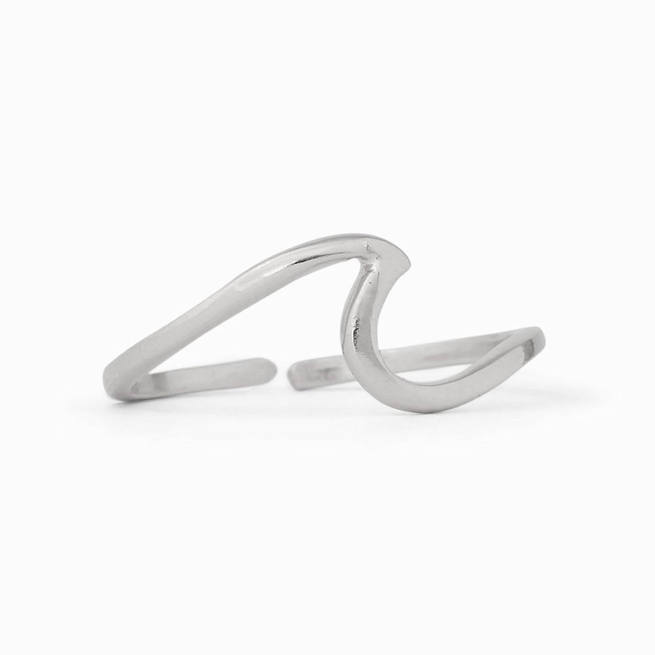 Pura Vida Pura Vida Wave Toe Ring Silver 11.99 TYLER S
