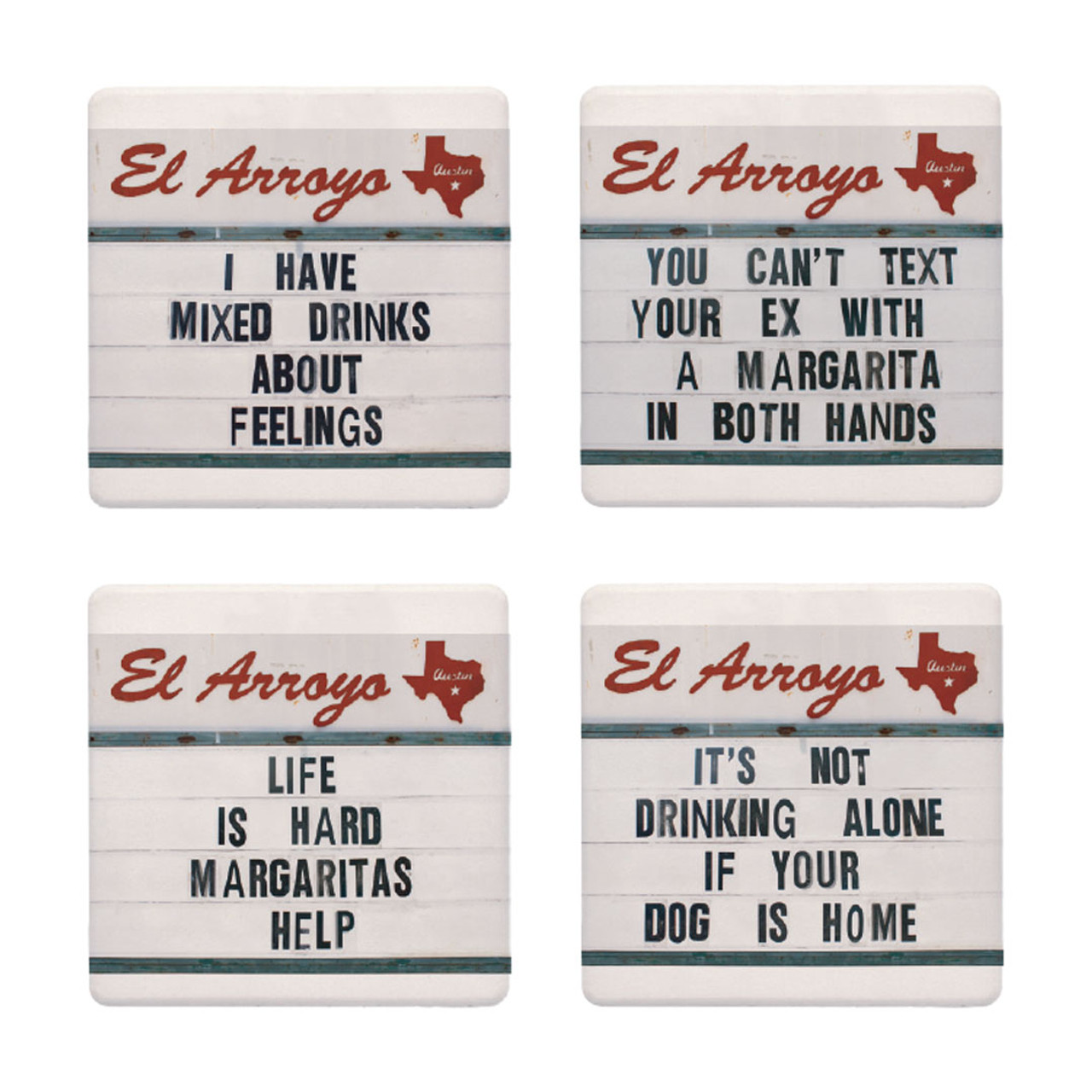 Coaster Set - Mixed Drinks – El Arroyo