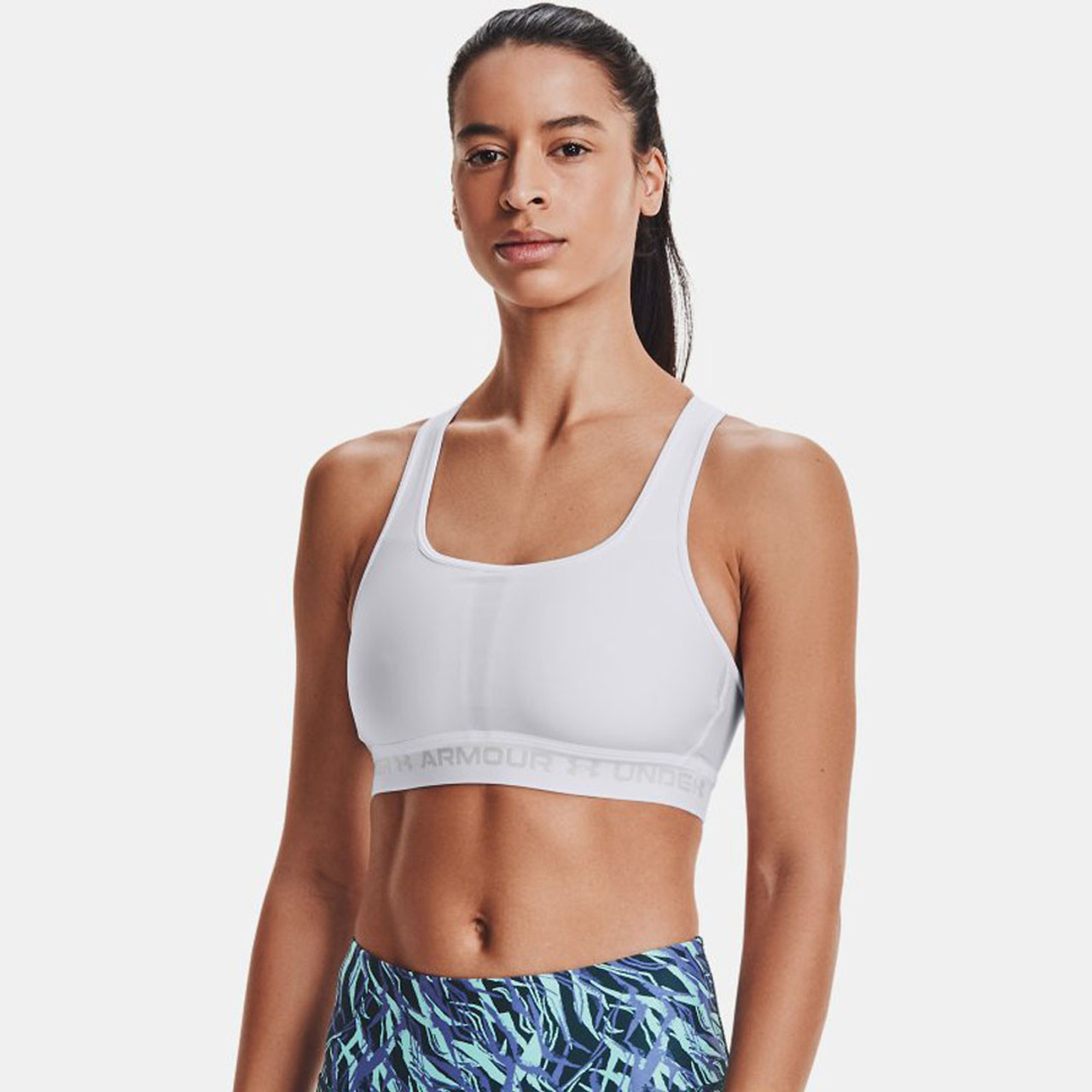 Under Armour Women's Mid Crossback Sports Bra - SLOCOG'S - Under Armour  Project The Rock 3 Training Shoe Academy Blue