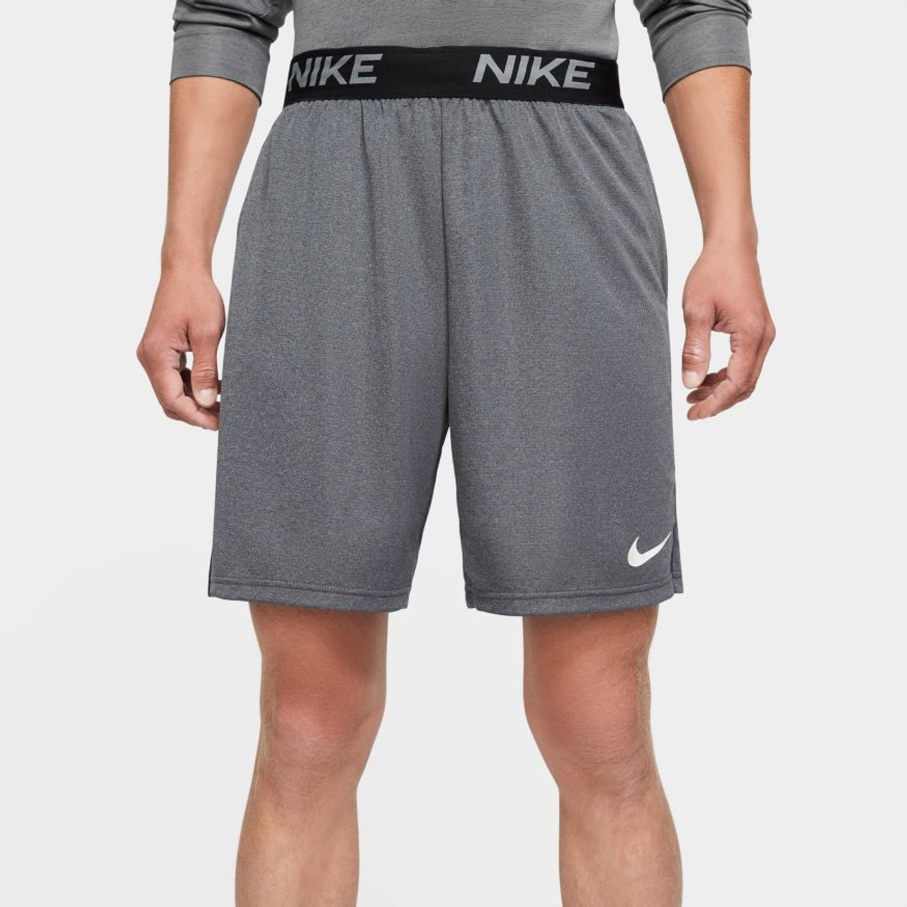 Nike Men's Dri - FIT Veneer Training Shorts - Black / Smoke Grey